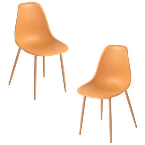 Packs Sillas Comedor - Pack 2 Sillas Mykle - Mostaza (1/5)