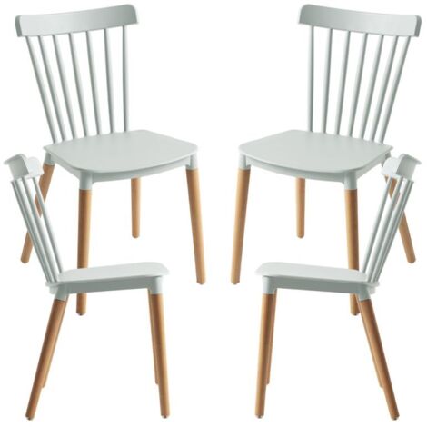 Packs Sillas Comedor - Pack 4 Sillas Leka - Celadón (1/5)