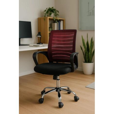 Sillas de escritorio - Silla Visi - Rojo (1/5)