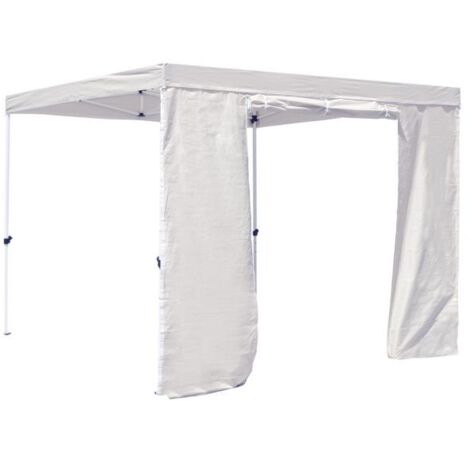 Laterales Individuales Carpas Plegables - Lateral con Puerta 3 Metros Master - Blanco
