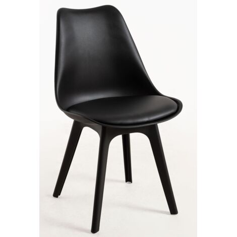 Packs Sillas Comedor - Pack 2 Sillas Synk Suprym - Negro (1/5)