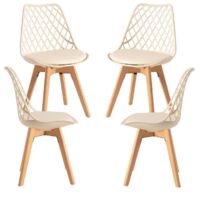 Packs Sillas Comedor - Pack 4 Sillas Mima - Beige