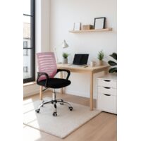 Sillas de escritorio - Silla Visi - Rosa claro