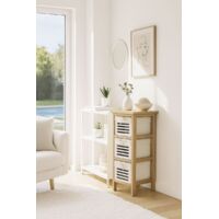 Muebles Auxiliares - Cajonera Estrecha Nuvio 3 Cajones