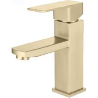 Warm And Cold can be used Faucets, With 2 Hoses, Shiny Golden Faucets,Applicable to Vintage Faucets for Bathrooms And Washrooms