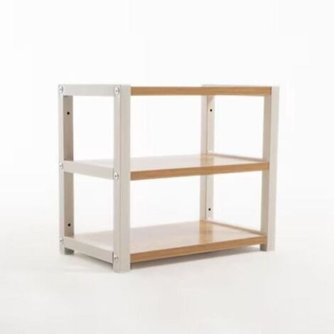 ORION91oficial® - Estantería TRIA en MDF y Metal Blanco Mate , Estilo Industrial 30 x 34 x 20 cm , Salón Oficina Teletrabajo Habitación - spaziOrion91 - (1/5)