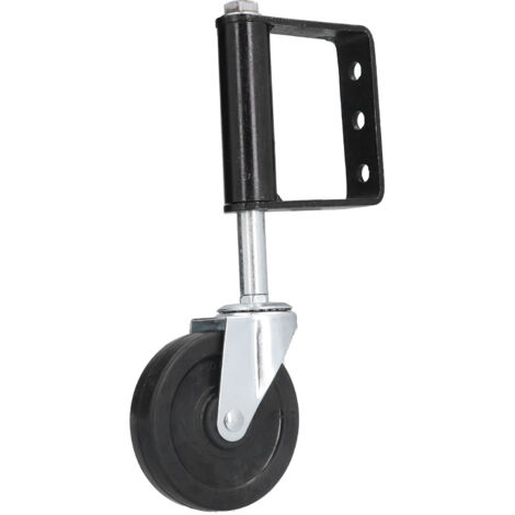 Roulette de porte robuste à ressort 100x25mm pour usage domestique et industriel (1/5)