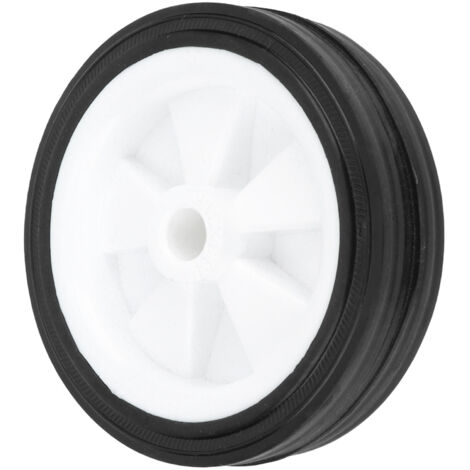 Roues pivotantes industrielles 5 pouces 13 trous silencieuses pour compresseurs à air, roulement robuste et mouvement stable. (1/5)