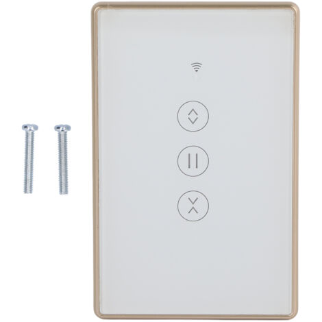 Interrupteur Intelligent WiFi pour Rideaux, Variateur Standard Compatible Tuya, Cadre Métallique 95‑250V (1/5)