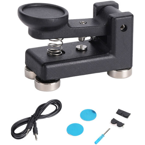 Clé manuelle Morse ultra-portable avec base magnétique pour radio ondes courtes (1/5)