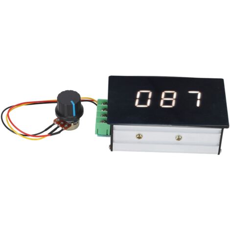 Régulateur de Vitesse PWM pour Moteur DC 6‑60V 30A - Contrôle de Rotation CW/CCW et Réglage Progressif (1/5)