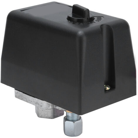 Interrupteur de Pression pour Compresseur d'Air 220V 380V, Régulateur Automatique 5-8 bar (71-113 psi) avec Bouton de Commande (1/5)