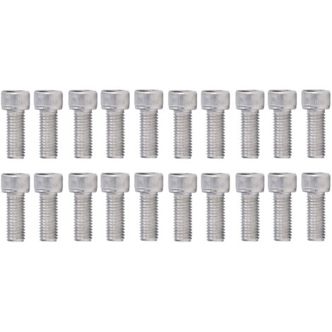 20 Vis à tête hexagonale creuse M12x35 A2-70 en acier inoxydable, filetage gros DIN 912 - Lot de 20 pièces (1/5)