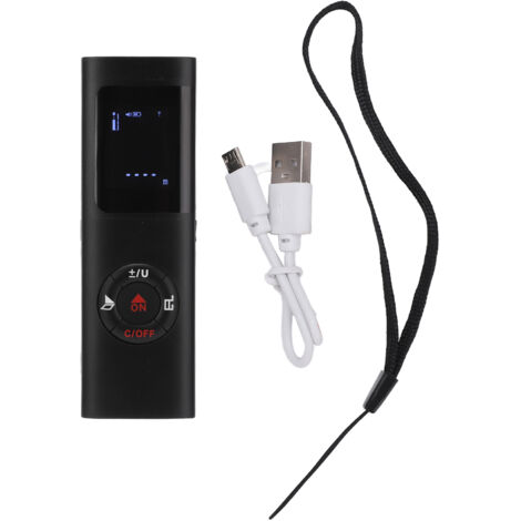 Télémètre Laser 40m Mini Rechargeable USB pour Mesures de Distance Infrarouge (1/5)