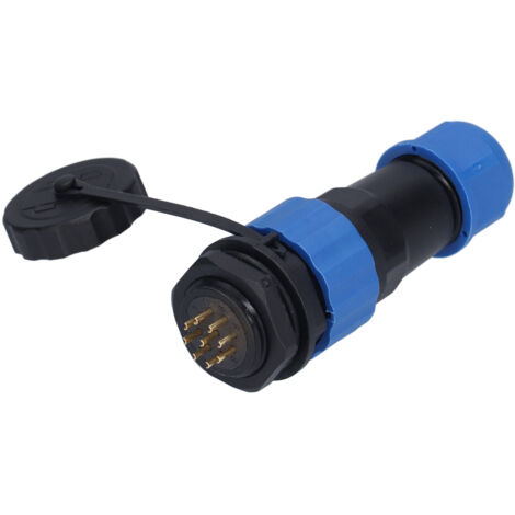 Connecteur Aviation IP68 Étanche, Prise Mâle/Femelle à Écrou Arrière, Borne de Jonction 250V 5A SP209 Broches (1/5)