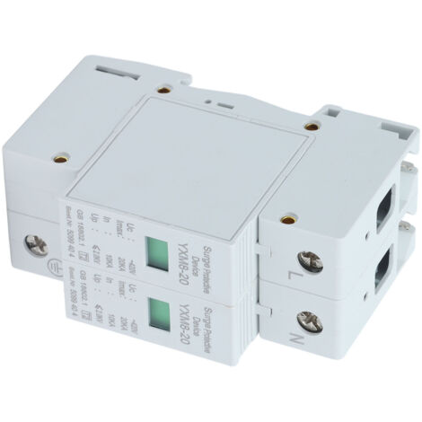 Parafoudre 2P 20kA 220V YXM8-20 - Dispositif de Protection contre les Surtensions (1/5)