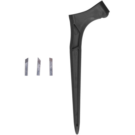 Couteau de Sculpture Rotatif 360° en Acier Inoxydable avec 3 Lames pour Artisanat, Scrapbooking et Pochoirs (1/5)