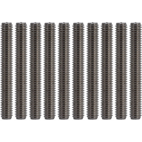 Tiges filetées en acier inoxydable M4 série 4808, haute résistance à l'usure et durabilité, tiges et barres d'études 4808-0004-0030 (1/5)