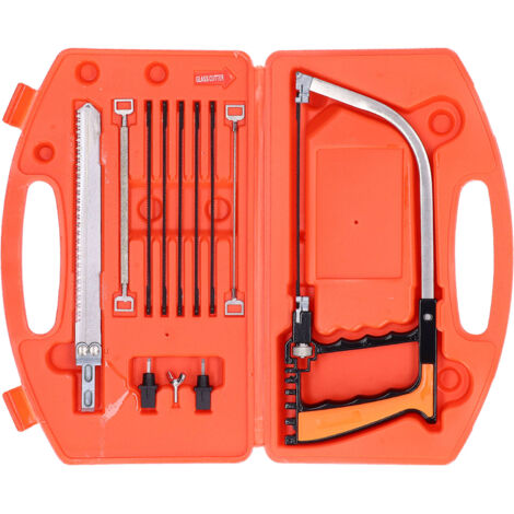 Scie à Main Multifonction en Acier Allié - Kit Universel pour Travail du Bois et Construction (1/5)