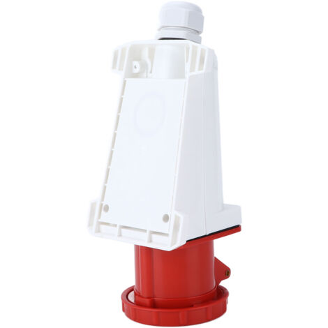 Prise industrielle 5 broches 380-415V 63A IP67, connecteur triphasé 3P+N+E étanche (1/5)