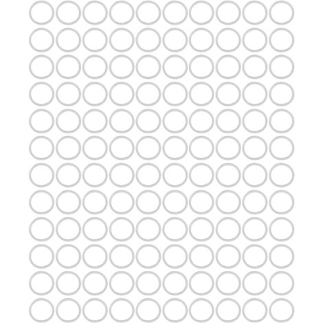 120 pièces Rondelles plates en acier inoxydable pour roulements, roues, engrenages et vis - Référence 4807-1215-0250 (1/5)