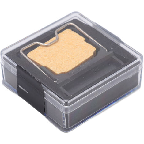 Support de Fer à Souder Mini CCDSO avec Boîte de Rangement Éponge et Isolation Thermique - Accessoire de Soudure Noir (1/5)