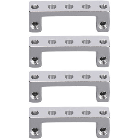 4 Pièces Supports Servo pour Voiture Bateau, Monture Cardan à Double Tête 90 Degrés, Réf. 3205‑0001‑0002 (1/5)
