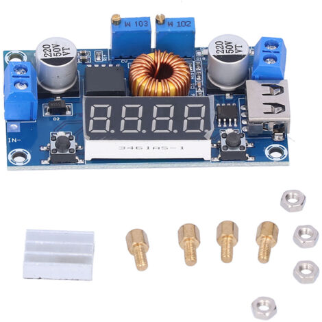 Module de conversion Buck avec interface USB, régulation de courant constant et tension ajustable 5A (1/5)