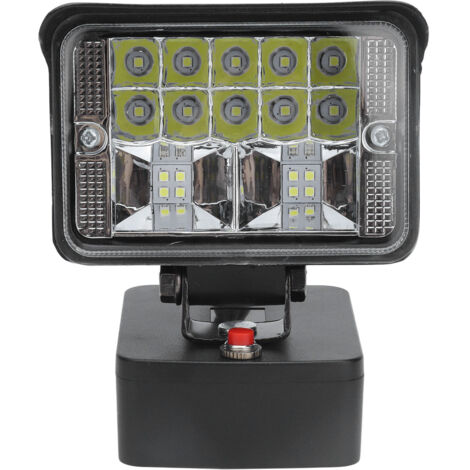 Lampe de travail LED extérieure portable 11W pour batterie Milwaukee M18 18V
