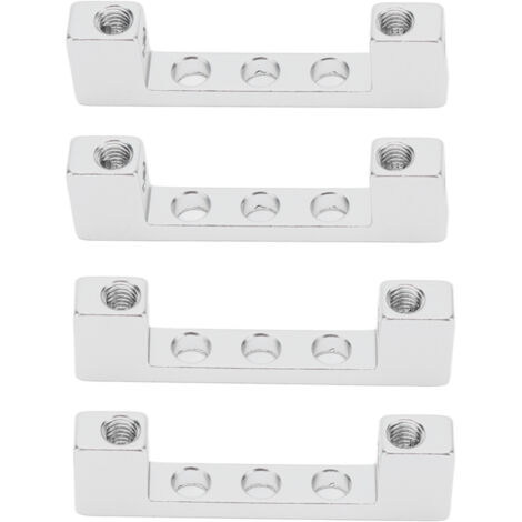 4 Pièces Support de Servo en Aluminium, Base de Montage à Double Tête à 90 Degrés 3205‑0001‑0003 (1/5)