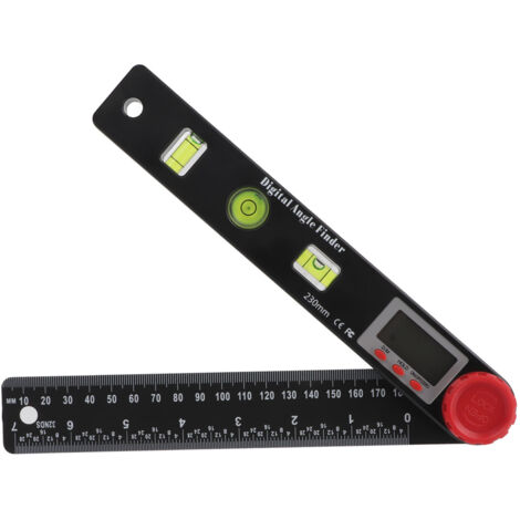 Règle d'angle numérique multifonction 4 en 1 pour bricolage, construction et extérieur (1/5)
