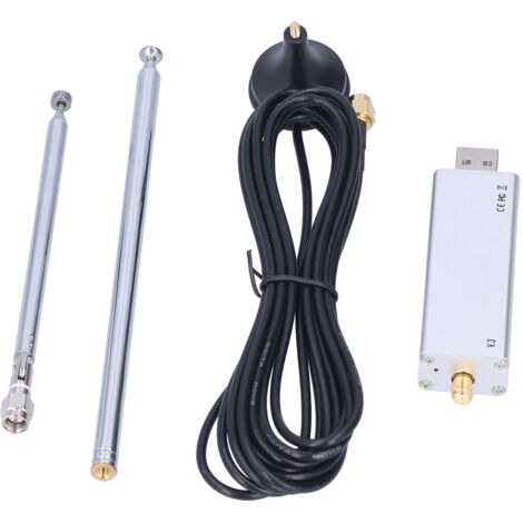Récepteur logiciel aviation pleine bande 0.1MHz‑1.9GHz haute stabilité avec TCXO compensé en température (1/5)