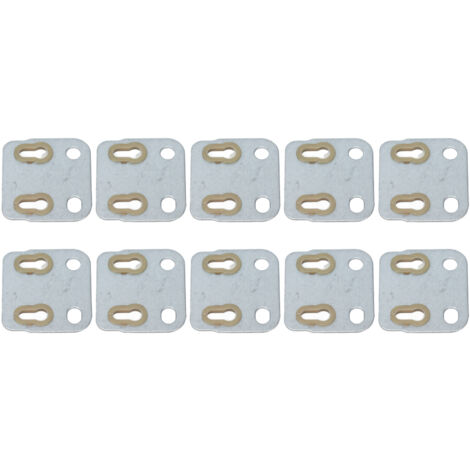 10 Pièces Plaque Guide de Tige de Soupape en Fer et Plastique pour Moteur Diesel 154F (1/5)