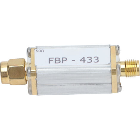 Module Filtre Passe-Bande SMA 433MHz Ultra-Compact 50 Ohms FBP-433 (400-475MHz) (1/5)