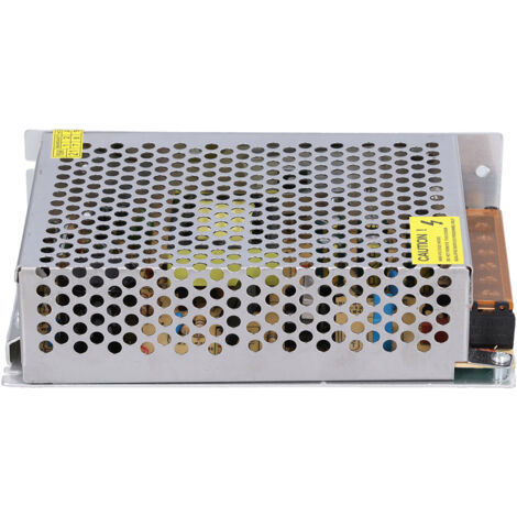 Transformateur d'alimentation à découpage S-75-12 en alliage d'aluminium, protection contre les surcharges, large application. (1/5)