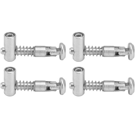 4 Pièces Connecteur d'Ancrage à Trou Hexagonal Profilé 4040 Norme Européenne Angle à 90° (1/5)
