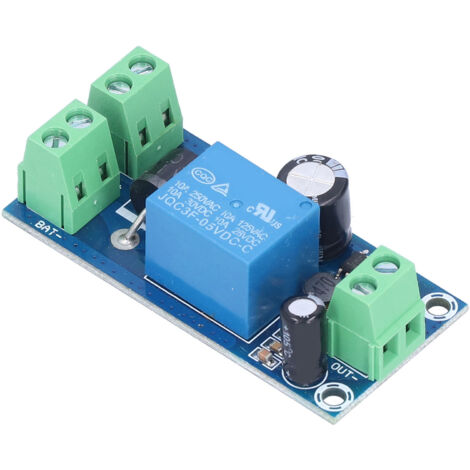 Module de Commande d'Alimentation avec Batterie de Secours et Commutateur Automatique pour Réseaux et Ordinateurs Portables DC 5V‑48V