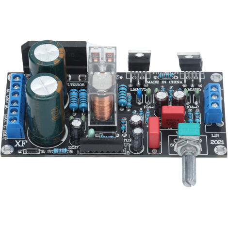 Carte Amplificateur Audio 2.0 Dual Channel LM1875T avec Protection Haut-parleur et Volume Réglable