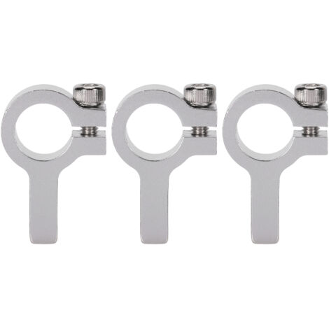 Kit de 3 brides pour tube en aluminium avec fixation M4, accessoires robot et supports de montage (1/5)