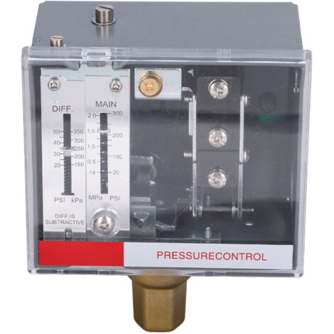 LEFOO LF56 Régulateur de Pression Ajustable pour Liquide et Vapeur, Interrupteur à Pression NPT1/4‑18 SPDT (1/5)