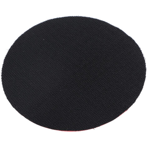 Disque de ponçage 125mm avec support caoutchouc et fixation velcro pour meuleuse (1/5)