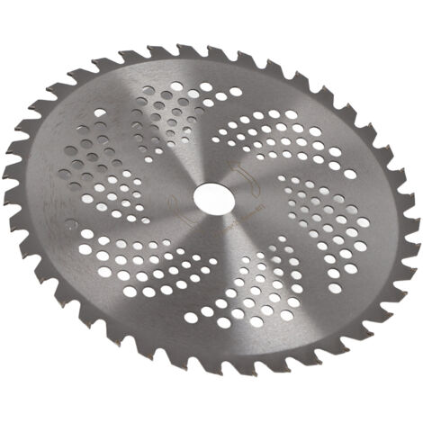 Disque de coupe 255x25,4mm pour débroussailleuse et tondeuse - 40 dents - Outil de jardin (1/5)