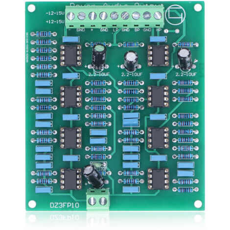 Module Préampli 3 Canaux NE5532 avec Réglage Aigus Médiums Graves (1/5)