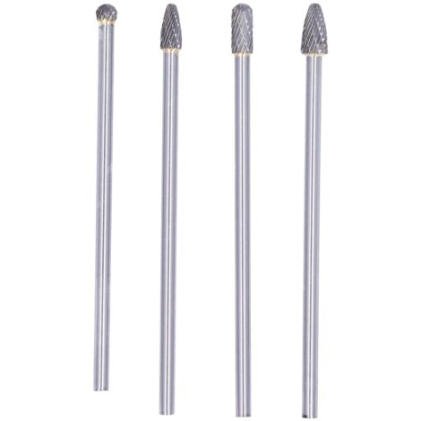 4 pièces Fraises Carbure Tungstène 150‑160mm Motif Double Simple pour Travail du Bois Matériau Acier Tungstène