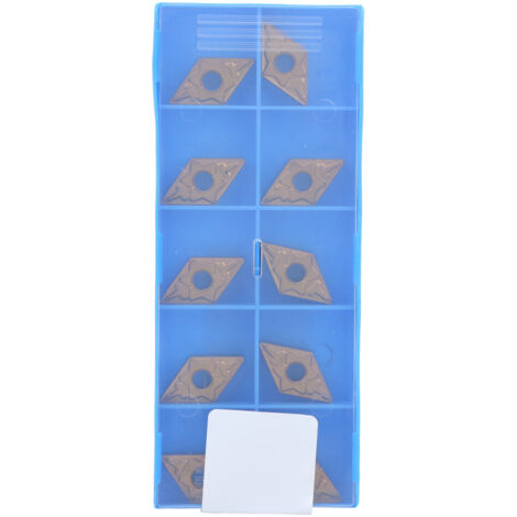 10 Pièces Lame de Tournage CNC Indexable en Carbure Monobloc DNMG150408‑TM LF9018