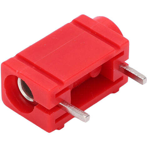 5 pièces Connecteurs Banane 4mm Nickelés Laiton pour PCB Panneau Multimètre Accessoire Professionnel (1/5)