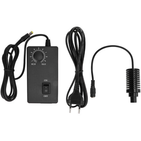 Microscope LED à lumière coaxiale réglable, résistant à l'usure et dissipant la chaleur, spot lumineux AC100V‑240V, prise UE, blanc, diamètre 13mm (1/5)