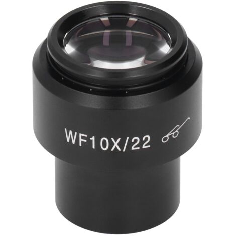 Oculaire de microscope WF10X/22 grand angle 30mm pour laboratoire et observation (1/5)