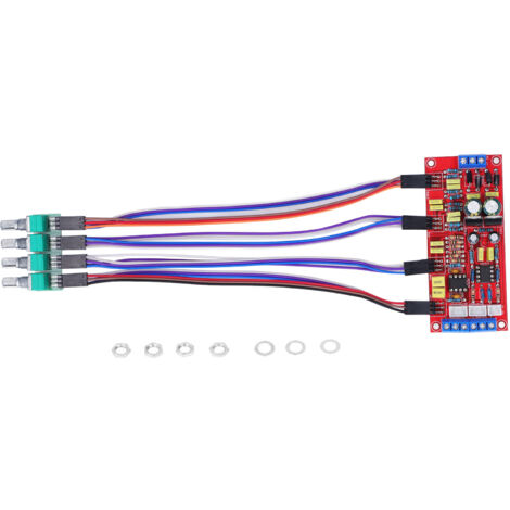Module Préamplificateur HIFI NE5532 avec Contrôle Bass, Treble, Balance et Volume (1/5)