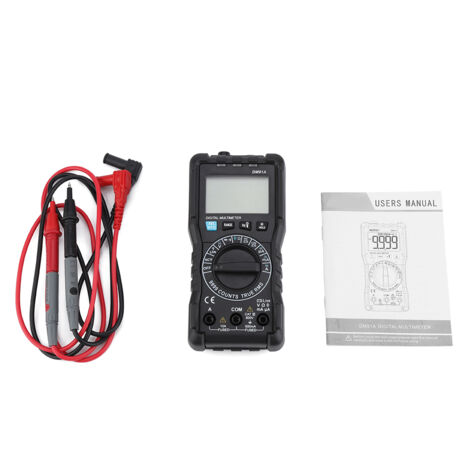 Multimètre Numérique Mini Haute Précision DM91A 9999 Counts Testeur Électronique (1/5)